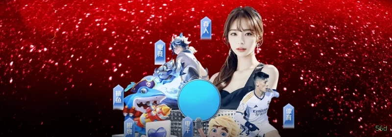 Imagem promocional do cassino online da 56d mostrando jogos ao vivo